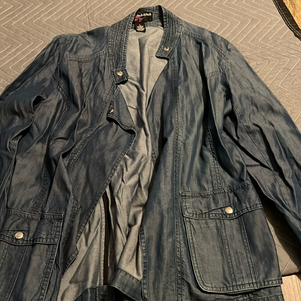 COPY - Peck and peck large blue jacket